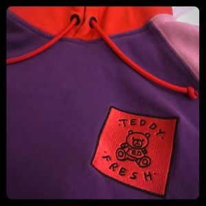 Unisex big kid/ adult teddy fresh sweatshirt .